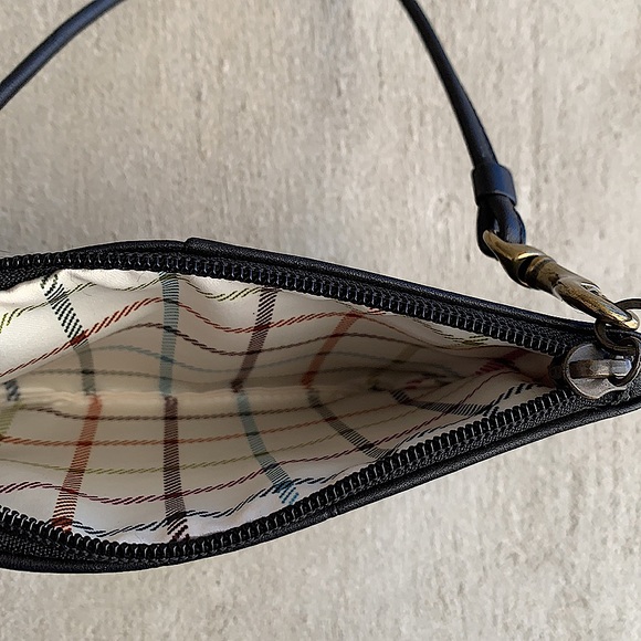 Tiny Black Coach Clutch Vintage - Picture 5 of 5